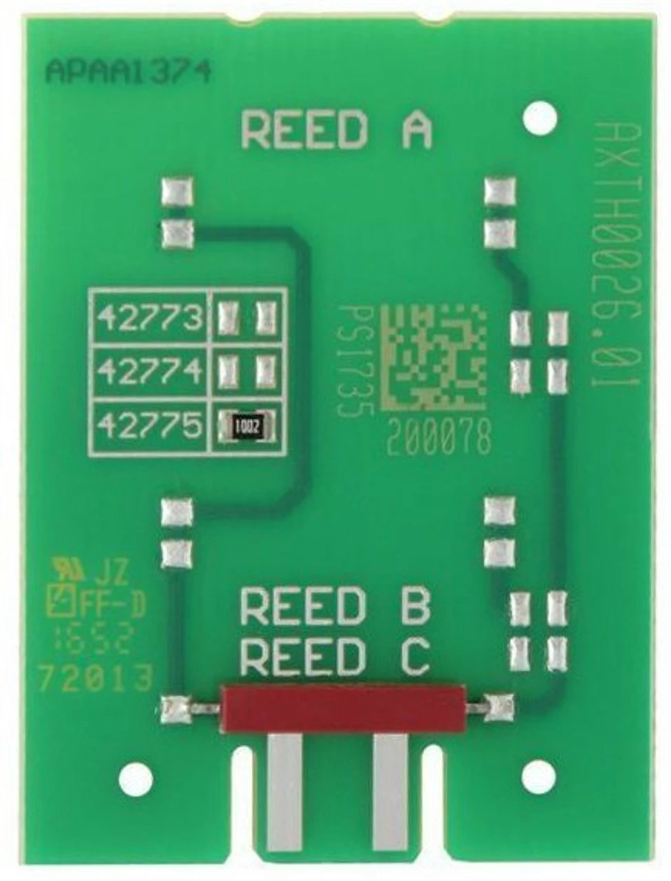 Thetford C250 Reed Switch PCB for Cassette Toilet - 50713 50569