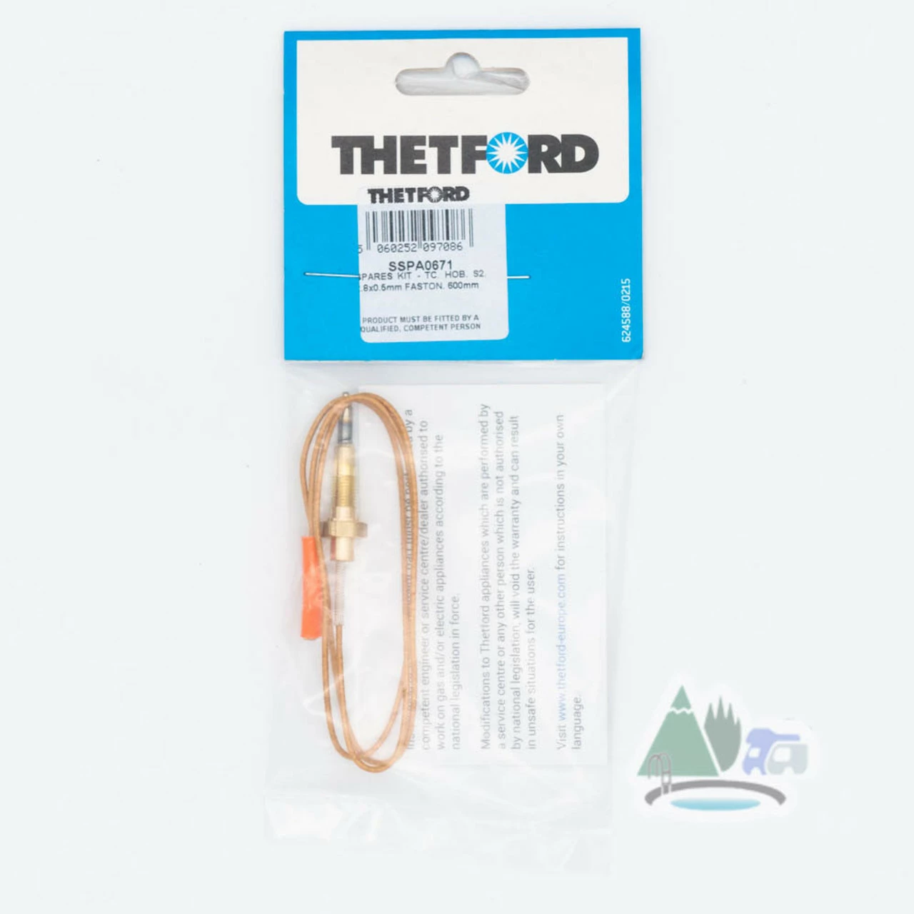 Thetford Spare - Cooker Hob Thermocouple - SSPA0671 - Image 4