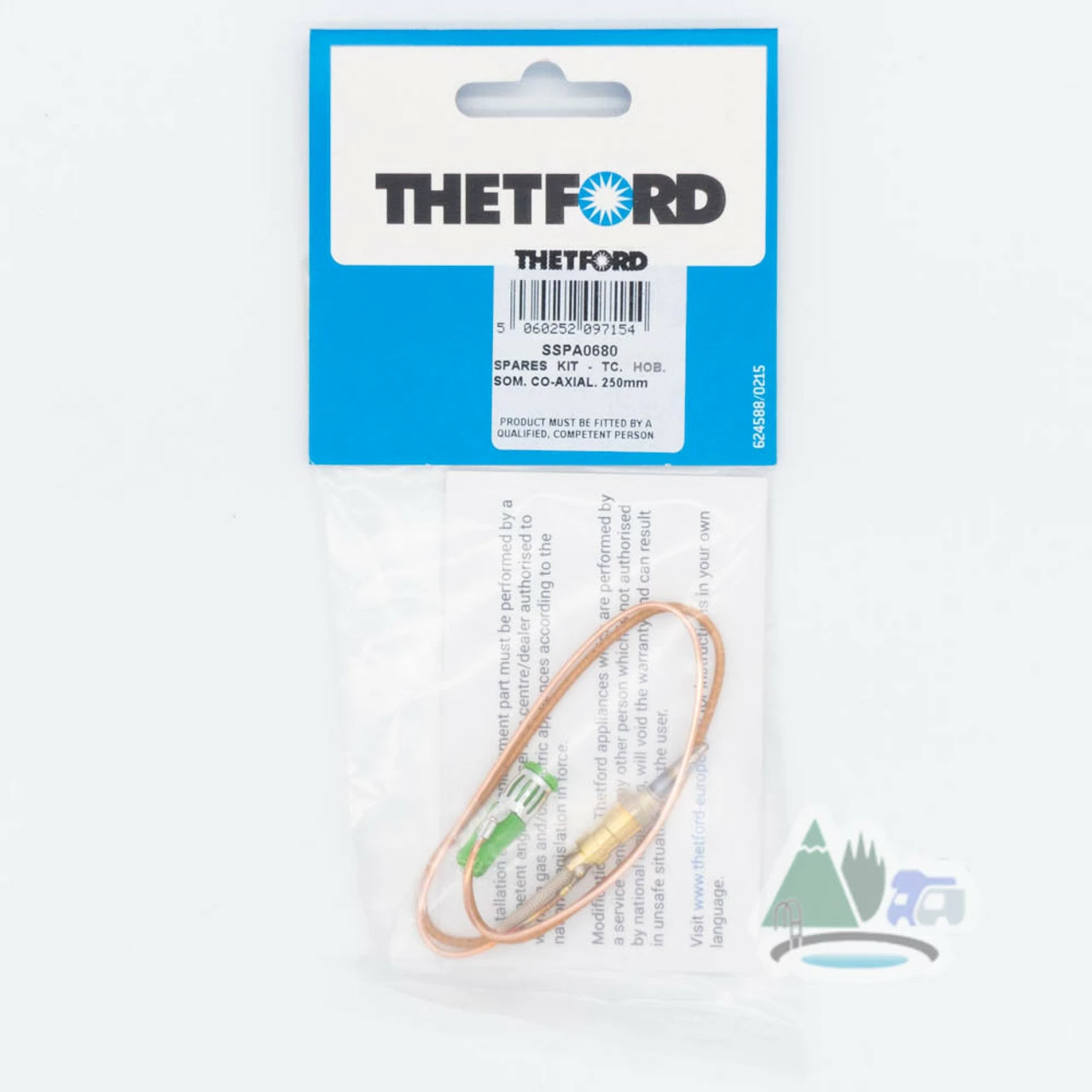 Thetford Spare - Coaxial Hob Thermocouple - SSPA0680 - Image 4