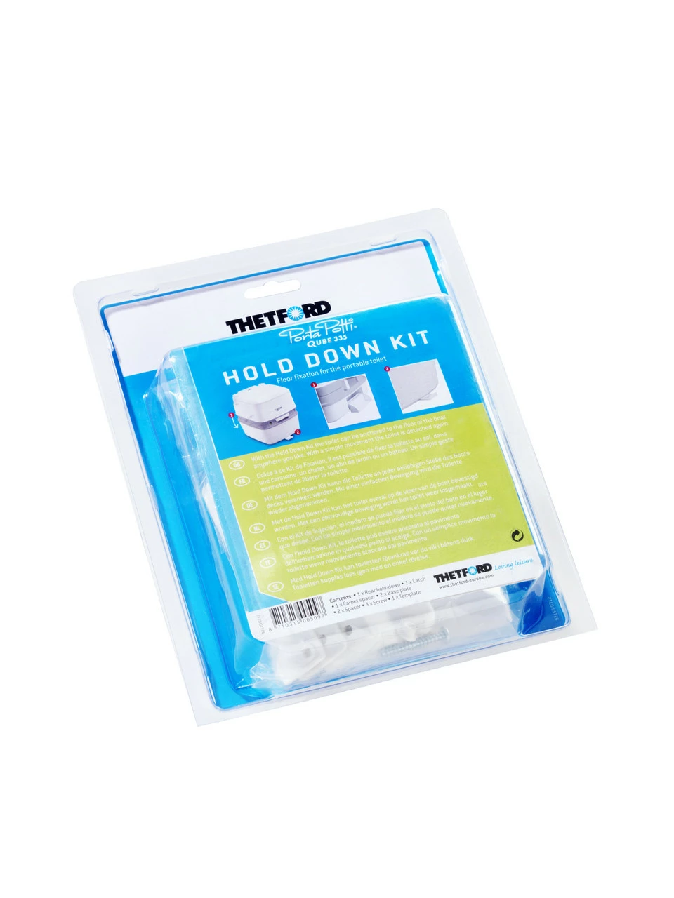 Thetford Porta Potti 335 Toilet Boat Hold Down Kit - Image 2